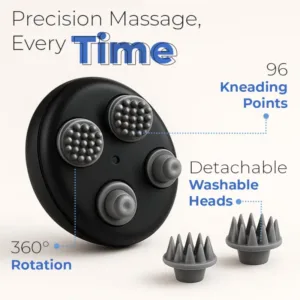 Head Massager For Scalp, Scalp Massage, Electric Scalp Massager, Hair Massager For Hair Growth, Body Massager | | MULTICOLOUR