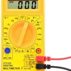 Digital Multimeter – LCD Screen AC/DC Voltage Current Tester