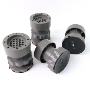 Adjustable Anti-Vibration Pads for Washing Machine and Refrigerator Base (4 Pc)