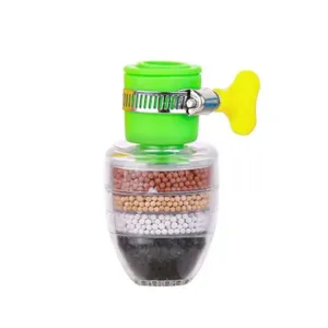Water Faucet, Clean Purifier Filter Cartridge Water Tap, Upgrade Universal Interface Faucet Filter (Six Layer Purifier) ( default, Standard ).