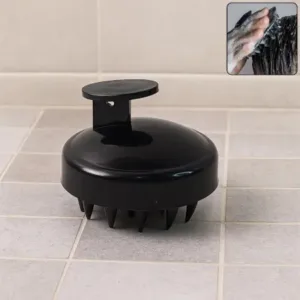 Scalp Massager Shampoo Brush with Silicone Bristles ( default, Standared )