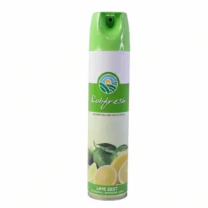 Lime Zest Air Freshener Spray 220ml | Long Lasting Room Fragrance Spray for Home, Office, Bathroom & Car | Refreshing Citrus Lime Aroma Odour Eliminator & Room Perfume