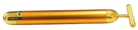 LGuXsbsLcP2wLXFYvrVwFcTnEncwrsvGPCnMrnbU.webp 24K Golden Beauty Bar Facial Massager | Golden Rod T-Shaped Electric Face Massager for Face, Neck & Skin Care ( default, Standard )