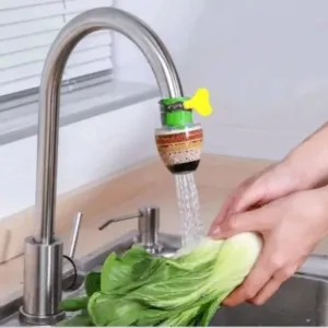 Water Faucet, Clean Purifier Filter Cartridge Water Tap, Upgrade Universal Interface Faucet Filter (Six Layer Purifier) ( default, Standard ).