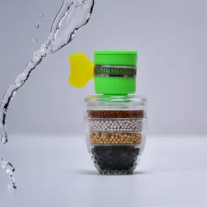 Water Faucet, Clean Purifier Filter Cartridge Water Tap, Upgrade Universal Interface Faucet Filter (Six Layer Purifier) ( default, Standard ).