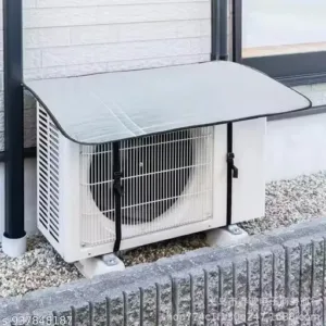Crosmo Heavy Duty Outdoor AC Cover for 1 Ton to 2 Ton Split AC Unit | Waterproof Dustproof UV Resistant Air Conditioner Protection Cover | All Weather Washable Outdoor Compressor Cover for Home & Office