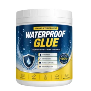 Transparent Waterproof Glue Sealant | High Strength Leak Repair Adhesive for Roof, Wall, Tile, Pipe & Crack Repair | Clear Waterproof Sealant for Home, Bathroom & Outdoor Use