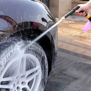 Plastic Body, Metal Trigger & Brass Nozzle Water Spray Gun For Water Pipe | Non-Slip | Comfortable Grip | Multiple Spray Modes | Ideal Pipe Nozzle For Car Wash, Gardening.
