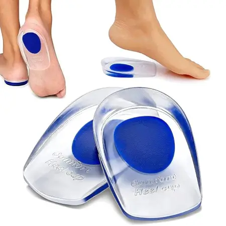 xXOVl2xgLYpALmyebgT8YMOPNdZanfGUwUny3KIl.webp Silicone Heel Protector Cups for Cracked Heels | Soft Gel Heel Support Pads for Heel Pain Relief & Foot Care ( default, Standard )