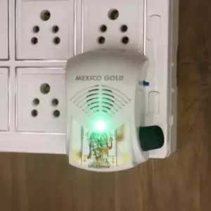 Electric Mantra Bell with LED Light – Automatic Chanting Bell for Home, Temple & Pooja Room ( white, OS )