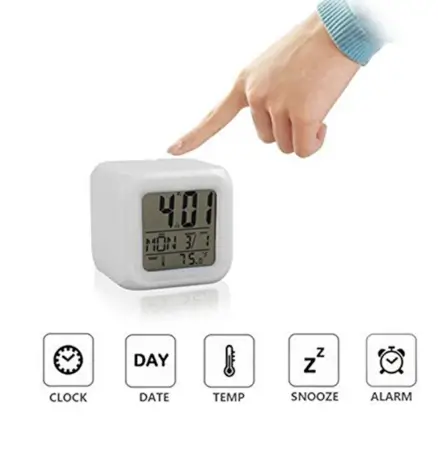 0Mai1lXhW6wv7YYoJnRgdHAbwgvQUrsCXnGVwZHj.webp 7 Color Change Digital Clock with Temperature Display ( multicolor, OS )