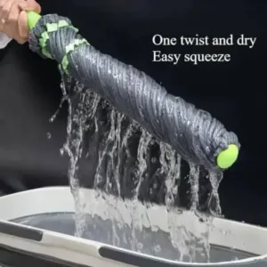 Microfiber Self Wringing Twist Mop with Adjustable Handle Floor Cleaning Mop Twist & Squeeze Wet and Dry Mop for Home and Office ( default, OS )