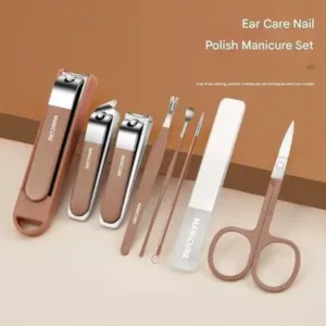 8 in 1 Manicure Set – Professional Nail Care Kit with Portable Case ( default, OS )