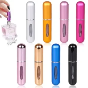 5 ml Mini Perfume Spray Bottle – Refillable Travel Fragrance Atomizer ( multicolor, OS )